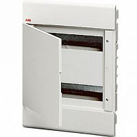 Распределительный шкаф EUROPA 24 мод., IP40, встраиваемый, термопласт, белая дверь |  код. 1SL2045A00 |  ABB